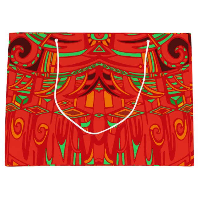 Psy wings large gift bag (Front)