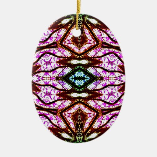 PsyBatika  Geometric Art Ornament