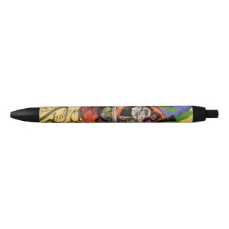 Psycedelic amarillo pen