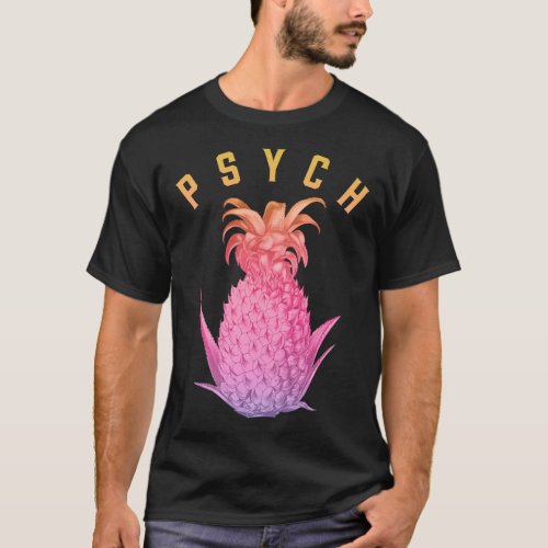 Psych Iconic Pineapple Awesome Sweet Fruit Summer T_Shirt