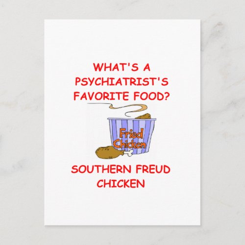 PSYCH joke Postcard