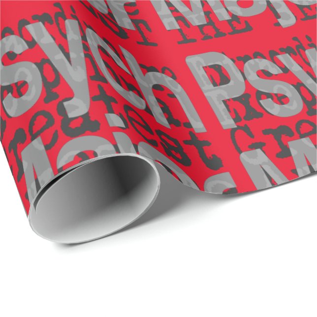 Psych Major Extraordinaire Wrapping Paper (Roll Corner)