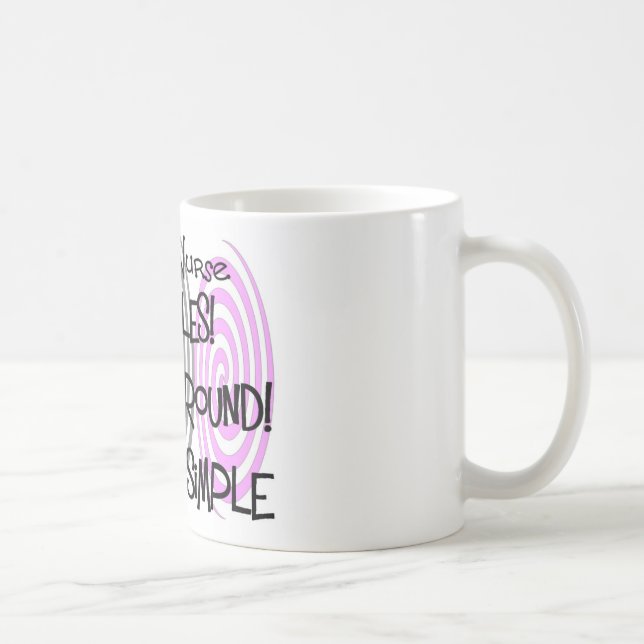 psych nurse hilarious coffee mug (Right)
