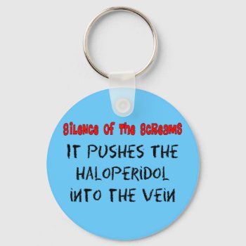 Psych Nurse Hilarious Gifts Keychain by ProfessionalDesigns at Zazzle