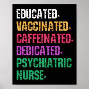 Psych Nurse Psychiatric Nursing Mental Health Nurs Poster