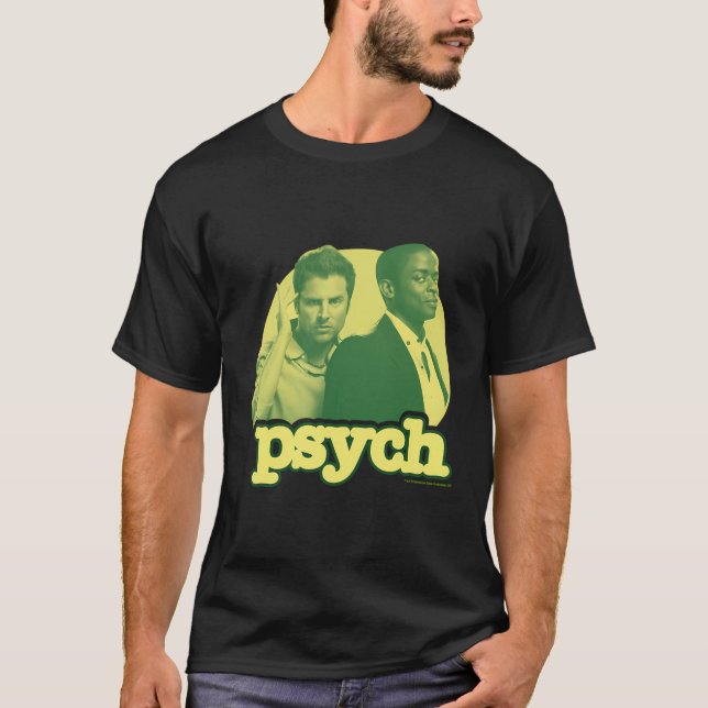 Psych Shawn Spencer And Gus T-Shirt (Front)