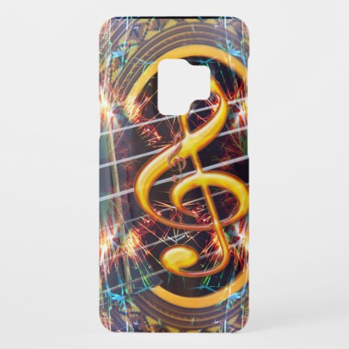 Psychadelic Accoustic Guitar music sheet design Case_Mate Samsung Galaxy S9 Case