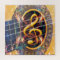 Psychadelic Accoustic Guitar, music sheet design