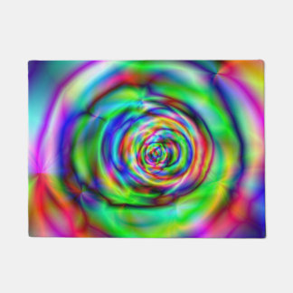 Psychadelic design doormat