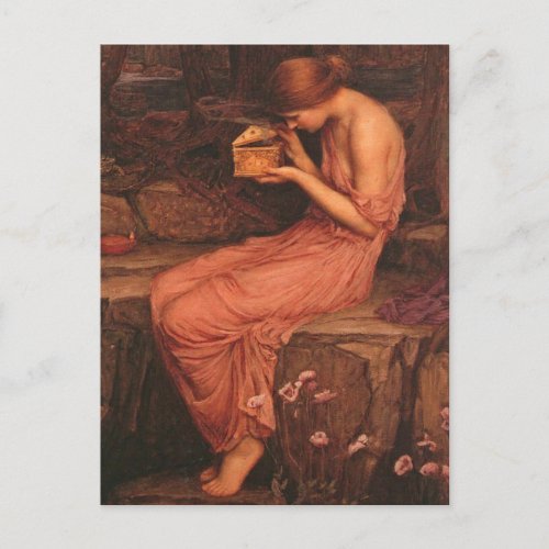 Psyche and Golden Box Postcard