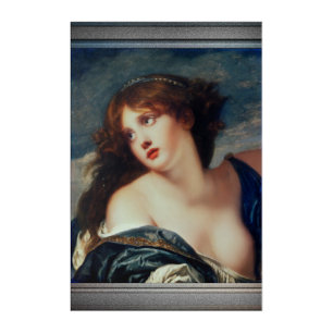 Psyche by Jean-Baptiste Greuze Acrylic Print