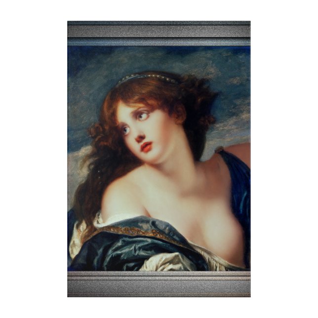 Psyche by Jean-Baptiste Greuze Acrylic Print (Front)