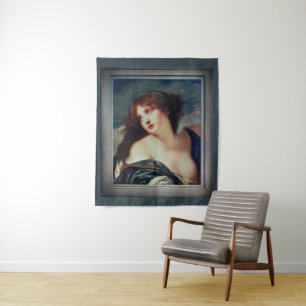 Psyche by Jean-Baptiste Greuze	 Tapestry