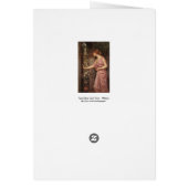 Psyche Entering Cupid's Garden Cards (Back)