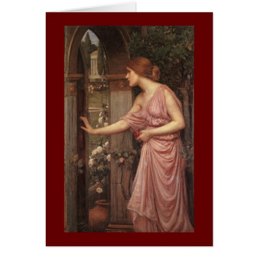 Psyche Entering Cupid's Garden Cards (Front)