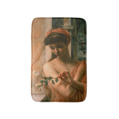 Psyche in the Temple of Love by Edward Poynter Bath Mat
