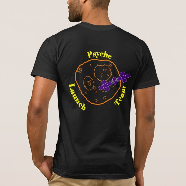 Psyche Launch Team T-Shirt (Back)