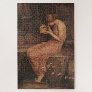 Psyche Opening the Golden Box by J W Waterhouse Jigsaw Puzzle