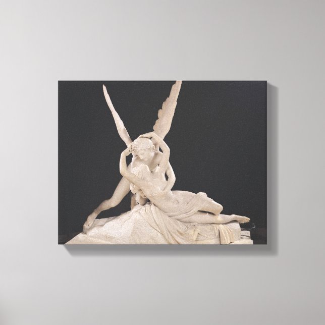 Psyche Revived by the Kiss of Cupid 1787-93 Canvas Print (Front)