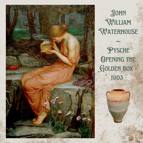 PSYCHE  THE GOLDEN BOX FROM VENUS TISSUE PAPER