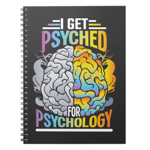 Psyched For Psychology Major Psychiatrist Student Notebook
