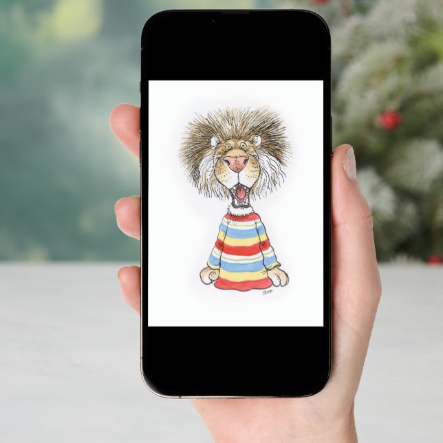 Psyched Lion Card (Front Digital)