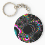 Psychedelace - Fractal Keychain