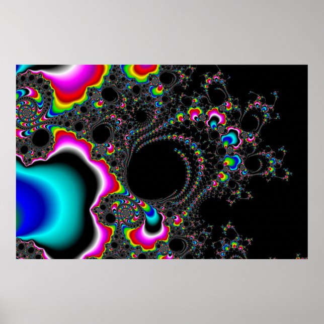 Psychedelace - Fractal Poster (Front)