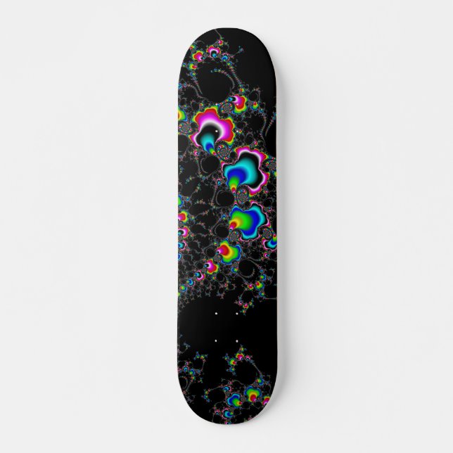Psychedelace - Fractal Skateboard Deck (Front)