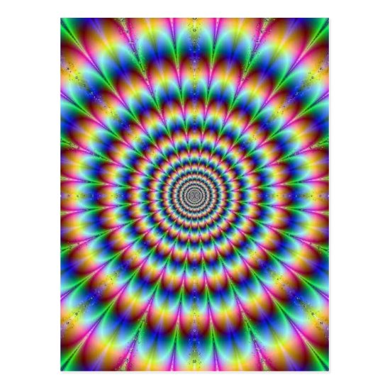 Psychedelia Postcard