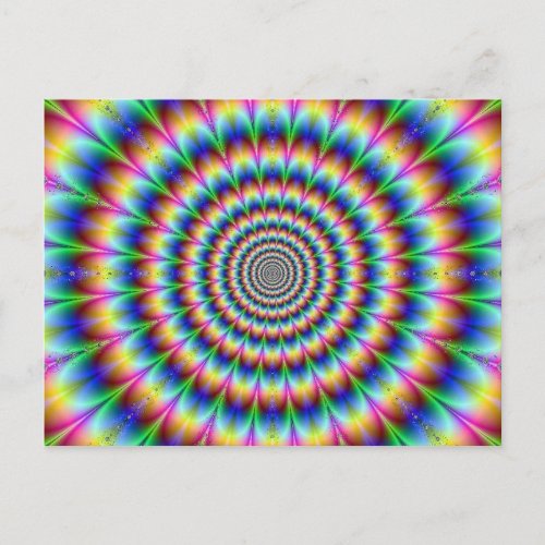 Psychedelia Postcard