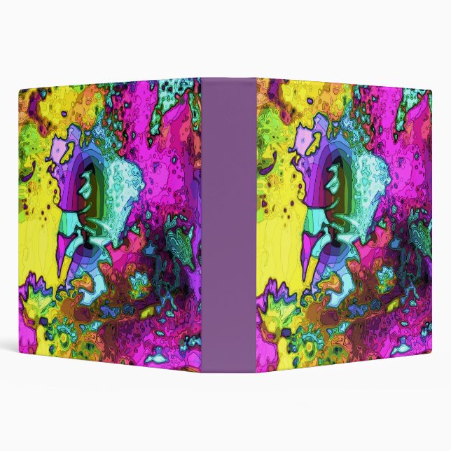 Psychedelic 1.5" Binder (Background)