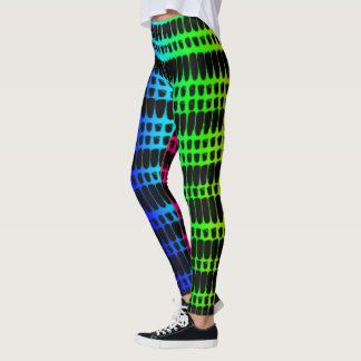 Psychedelic 4 Colors Leggings