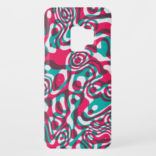 Psychedelic Acid Seamless Funky Background Case_Mate Samsung Galaxy S9 Case