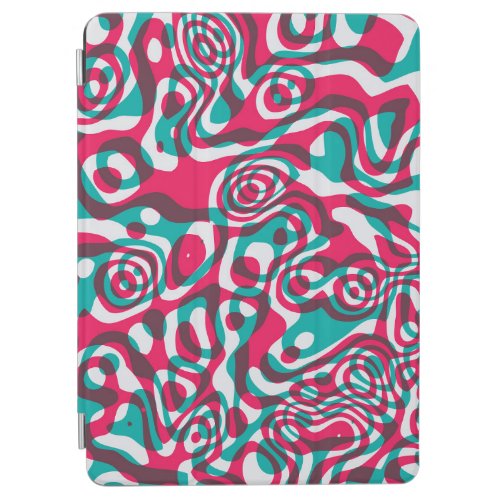 Psychedelic Acid Seamless Funky Background iPad Air Cover