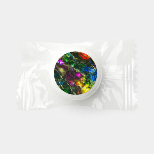 Psychedelic Alcohol Ink Abstract Painting Life Saver® Mints