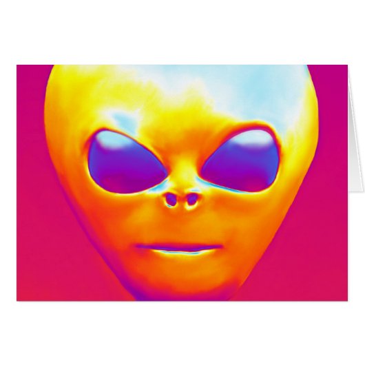 Psychedelic Alien Cards (Front Horizontal)