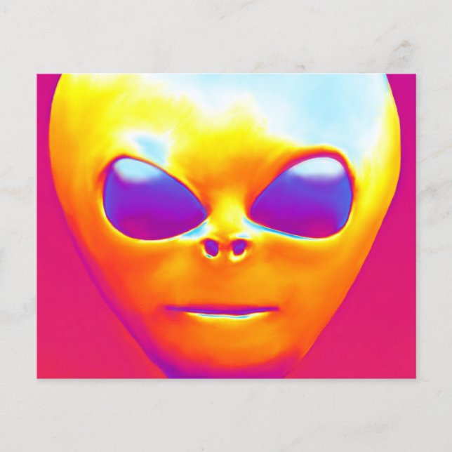 Psychedelic Alien Flyer (Front)