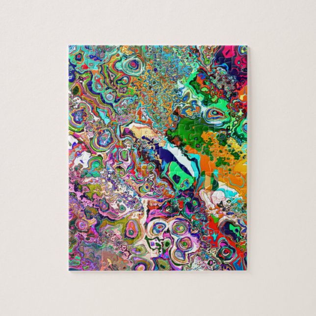 Psychedelic Art Jigsaw Puzzle (Vertical)