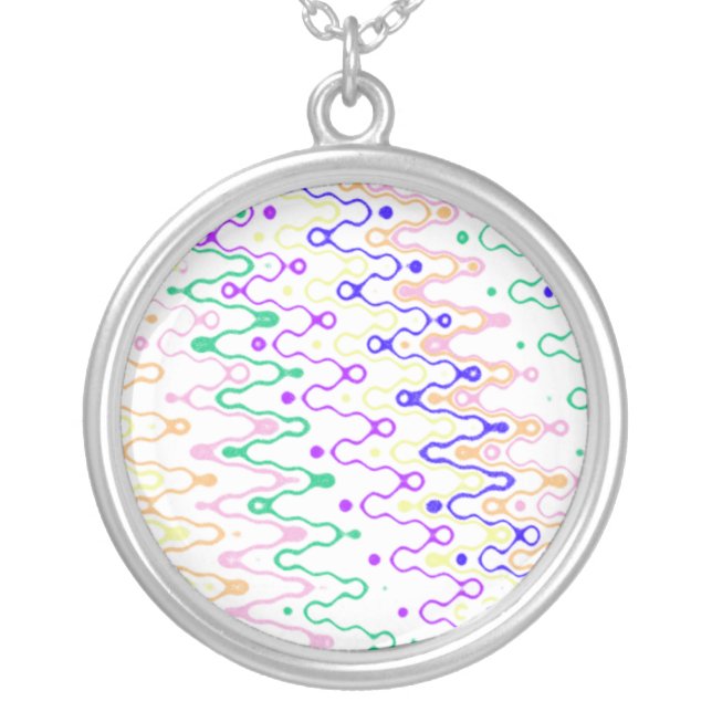 Psychedelic Art Necklace (Front)