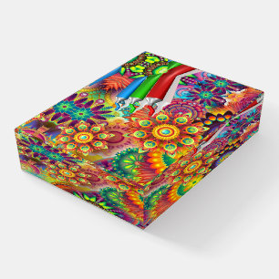 Psychedelic Art Paperweight