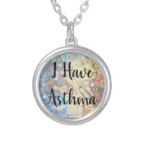 Psychedelic Asthma Medical ID Pendant