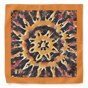 Psychedelic Bandana in Multi-Colors