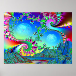 Psychedelic Bay - Poster