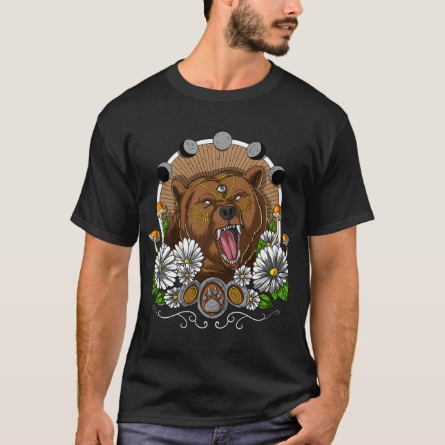 Psychedelic Bear T-Shirt (Front)