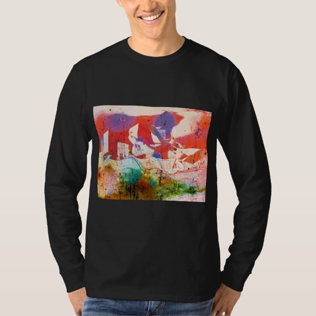 Psychedelic Bodegas Marques de Riscal 2 T-Shirt (Front)