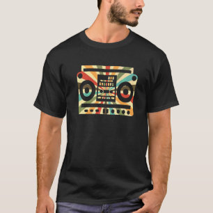 Psychedelic Boombox Radio I Love The 80's T-Shirt
