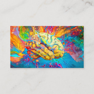 Psychedelic Brain Business Card