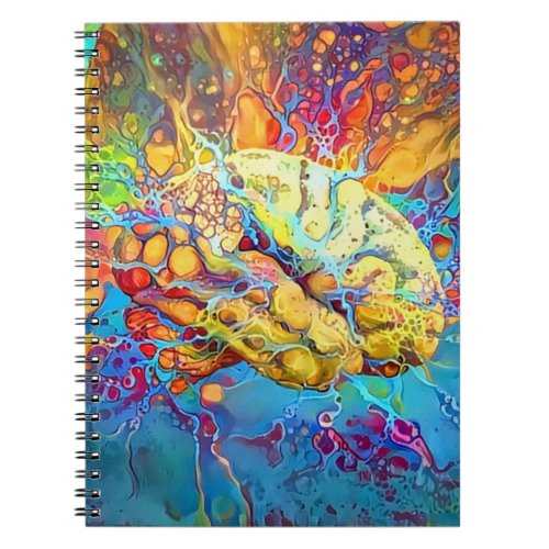Psychedelic Brain Notebook