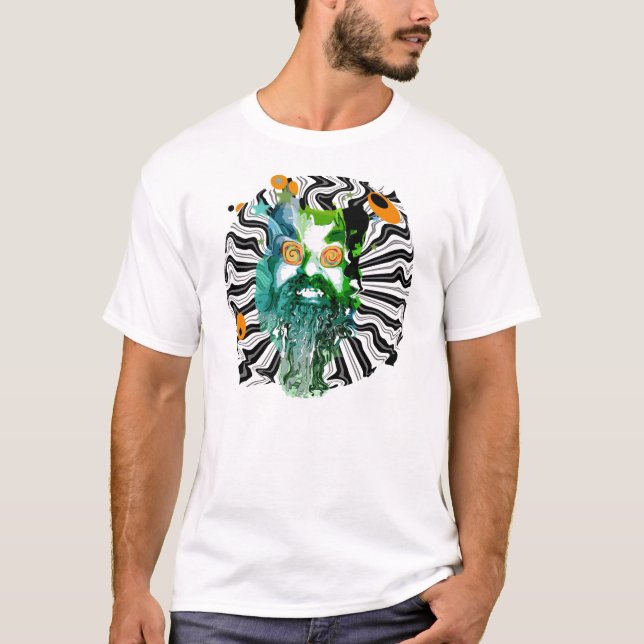 psychedelic brainwash T-shirt (Front)